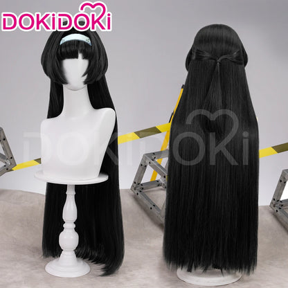 IN STOCK Astra Yao Wig Game Zenless Zone Zero DokiDoki ZZZ Women 90cm Long Straight Hair Astra Cosplay Free Wig Cap