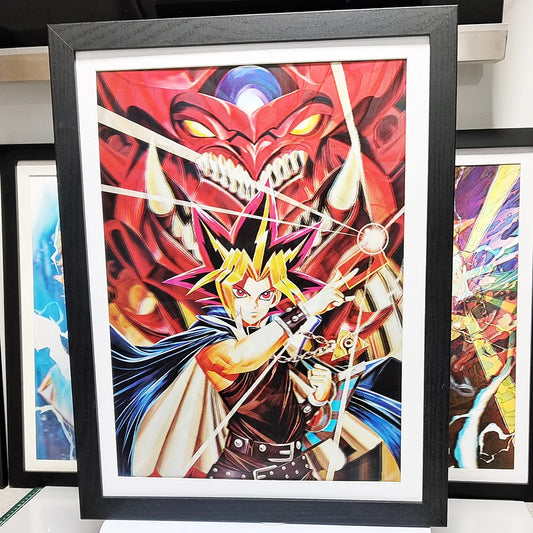 Anime Art Yu-Gi-Oh! Seto Kaiba/Yugi Muto/Marik Ishtar 3D Lenticular Posters Painting Home Decor(Without Frame)