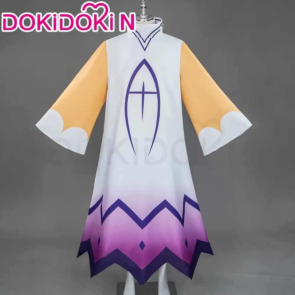 Alastor Lucifer Charlie Adam Cosplay Costume Anime Dokidoki-N XS-3XL Plus Size Halloween - Yellow no Gloves / 2XL