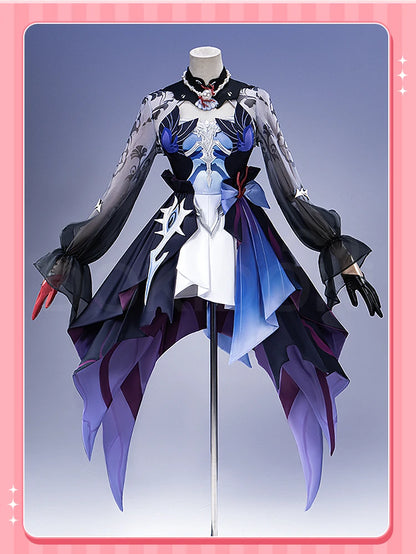 IN STOCK Hysilens Cosplay Costume Game Honkai: Star Rail DokiDoki-N HSR Women Dress Helektra Halloween Cosplay