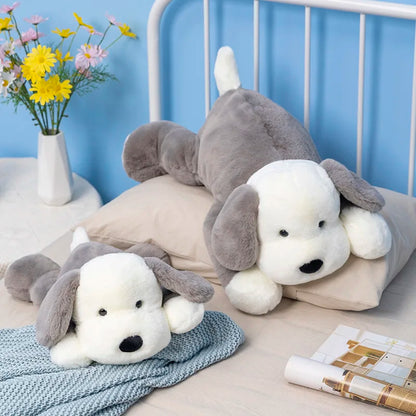 Soft Cute Dog Plushie Stuffed Cartoon Animals Big Ear Puppy Plush Toy Baby Appease Sleep Doll toys for Boy Girl Birthday Gift