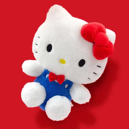 Genuine Sanrio 50th Anniversary Hello Kitty Stuffed Toys Pendant Plush Toys Doll Keyring Anime Keychain Birthday Christmas Gift