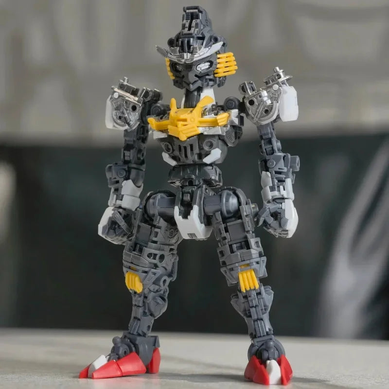 SUPA MGSD Aerial SD Q-Version Mecha Warrior Action Figure Model Toy Collectible with Detachable Parts Assembly GK Gifts