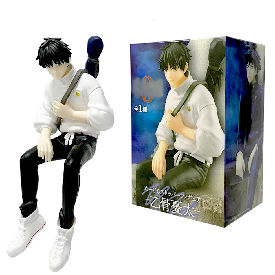 New Jujutsu Kaisen Fushiguro Megumi Action Figural Sitting Doll Car Decoration PVC Model Kids Gifts Model Toys