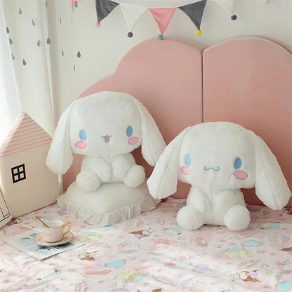 Lovely Cinnamoroll Plush Toy Cartoon Stuffed Anime White Dog Plushies Cuddly Doll Throw Pillow Birthday Gifts Girl