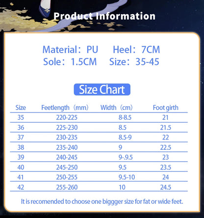 UWOWO Honkai Star Rail Ruan Mei RuanMei HSR Cosplay Shoes