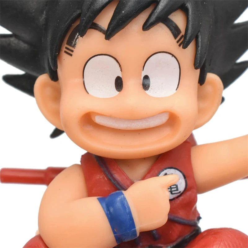 Dragon Ball  Anime Figure Sun Goku Action Figure Young Flight Same Style Tendon Douyun PVC Statue Collection Model Kid Doll