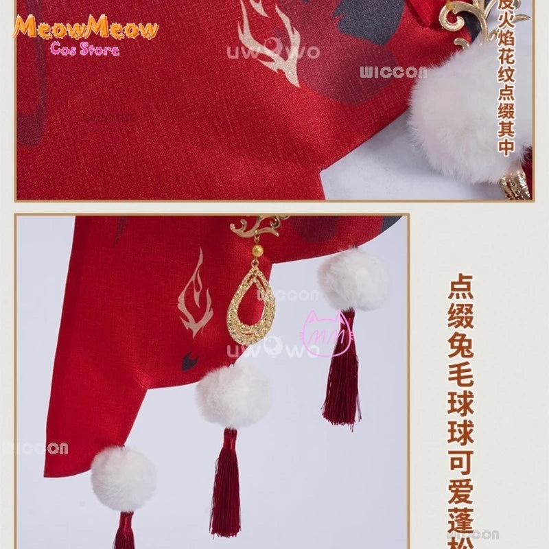 Wuthering Waves Changli LiaoYunJinHuang Cosplay Set Polyester