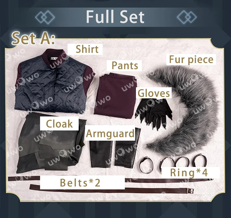 UWOWO Collab Series: Game Identity V Night Watch Hunters Ithaqua Cosplay Costume
