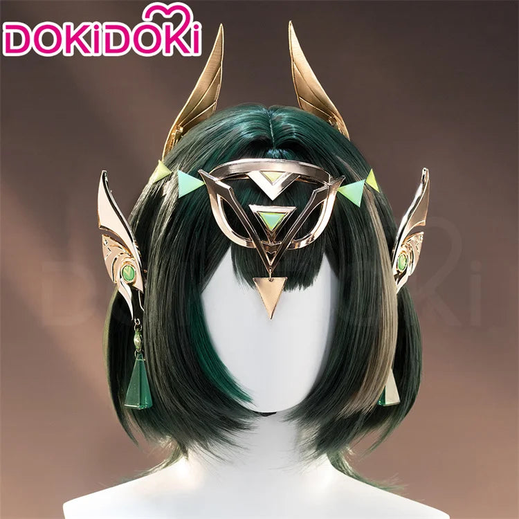 IN STOCK Nefer Headwear Cosplay Accessories Game Genshin Impact DokiDoki Metal Headdress Song of the Welkin Moon Nefer Headwear