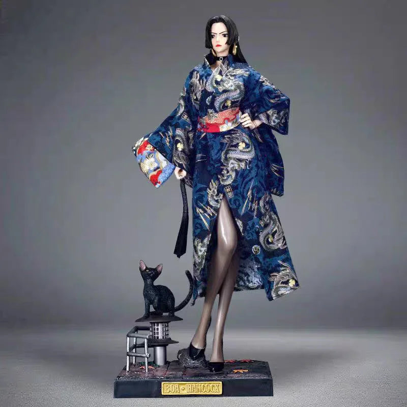 One Piece Anime Figure Uta Kimono Empress Boa Hancock High Quality Model Boutique Large Decorative Desktop Scene Collection Toys