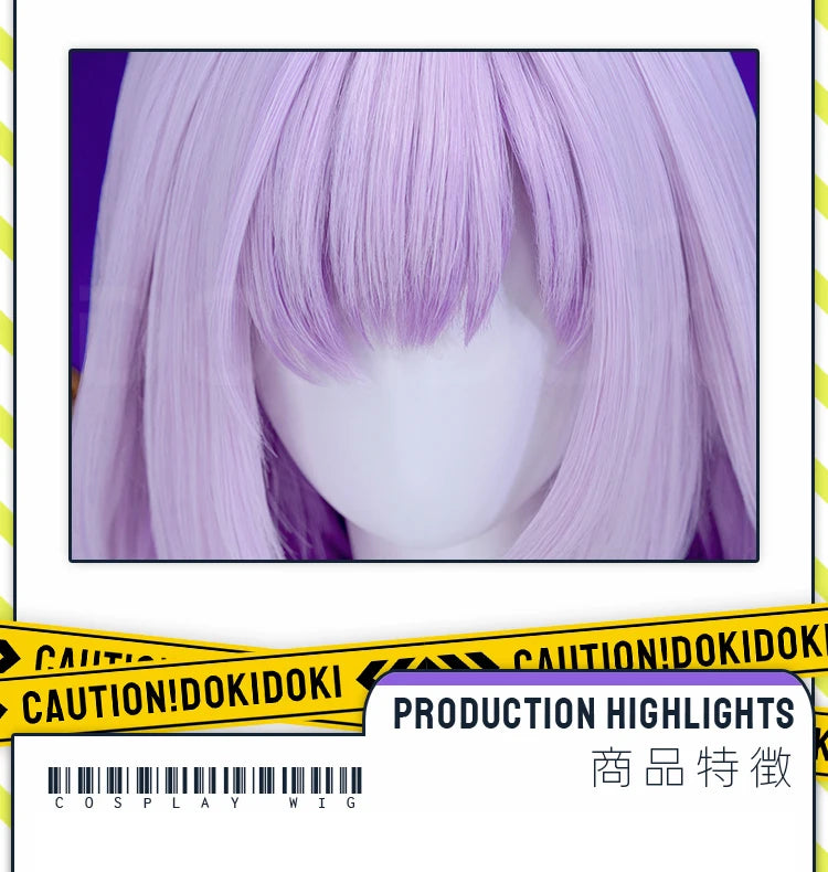 IN STOCK Mydeimos Cyrene Anaxa Polyxena Wig Game Honkai: Star Rail DokiDoki Mydei Cosplay HSR Halloween Wig Anaxa Free Wig Cap
