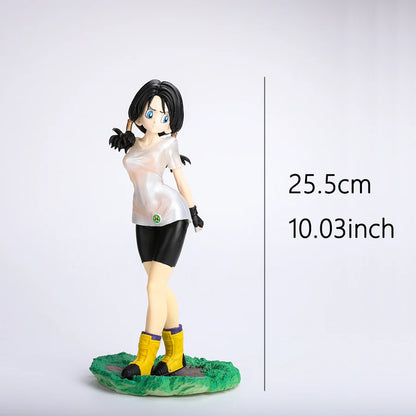 25cm Dragon Ball Z Videl Statue Figure Anime Gohan's Wife Videl Figure PVC Action Figures Collection Model Toy Gifts