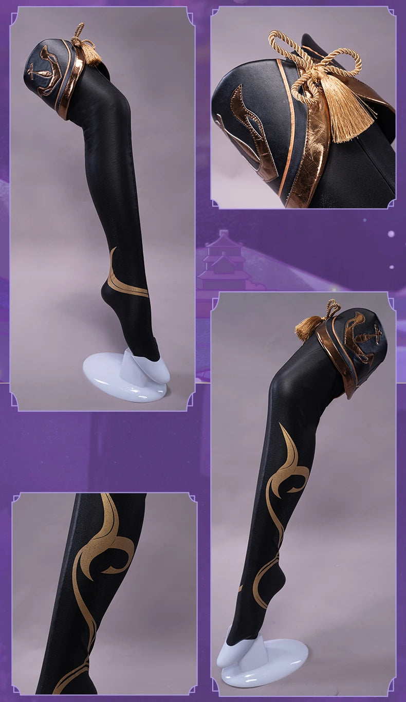 LAST BATCH UWOWO Genshin Impact Beidou Cosplay Game Liyue Uncrowned Lord of the Ocean Halloween Christmas Costume Outfit