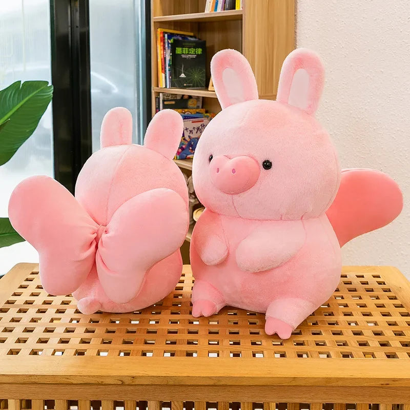 New 55cm Soft Kawaii Love Pink Pig Plush Pillow Stuffed Super Cute Round Pig High Quality Doll Gift for Childre Birthday Gift