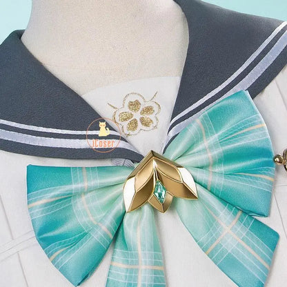 Firefly Cosplay Costume Spring Missive Outfit JK Uniform Honkai Star Rail New Skin Metal Props Halloween Party Women Girl iCoser