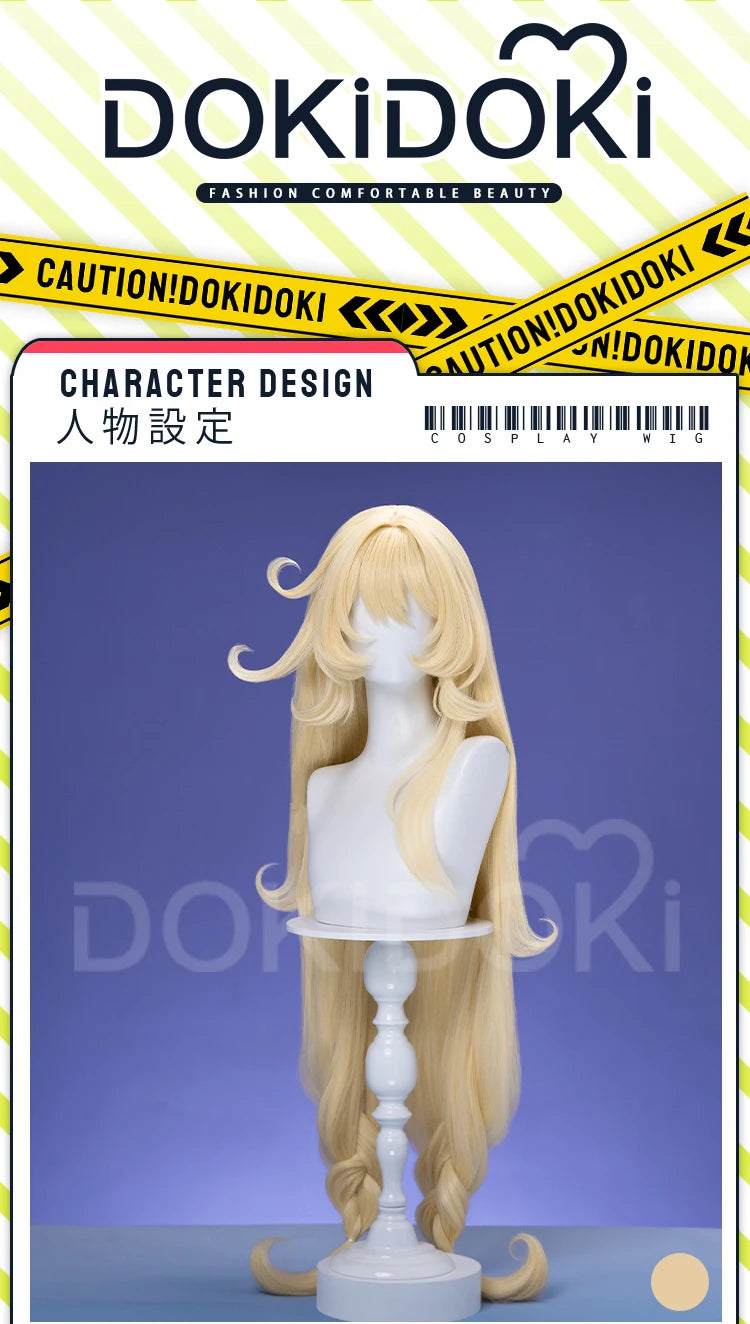 IN STOCK Alice Nicole Reeyn Wig Genshin Impact DokiDoki The Hexenzirkel N Nicole Reeyn A Alice Cosplay Free Cap