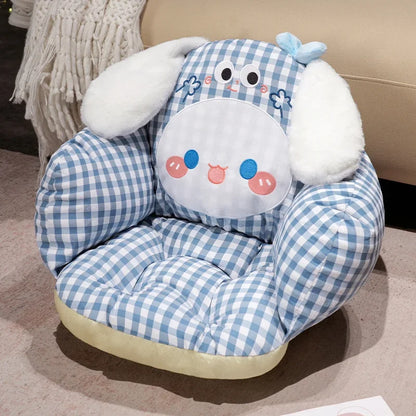 Comfortable Seat Cushion Kuromi My Melody Sitting Cushion For Chair Bay Window Japanese Style Cartoon Back Cushion Soft Comfort