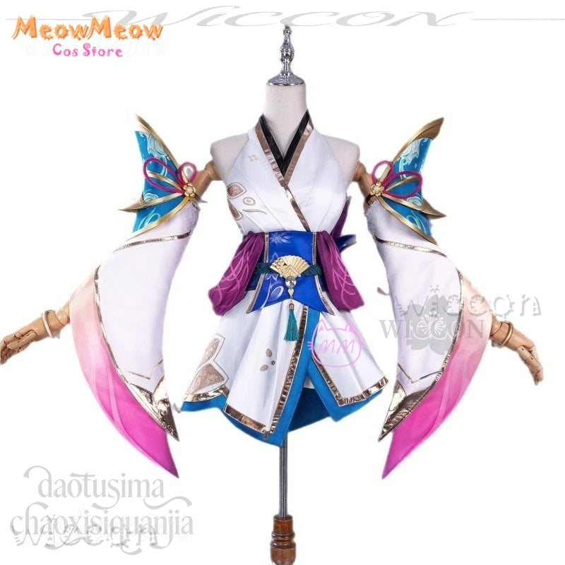 Leagguuee Anime Spirit Blossom Luuxx Costume Polyester Set