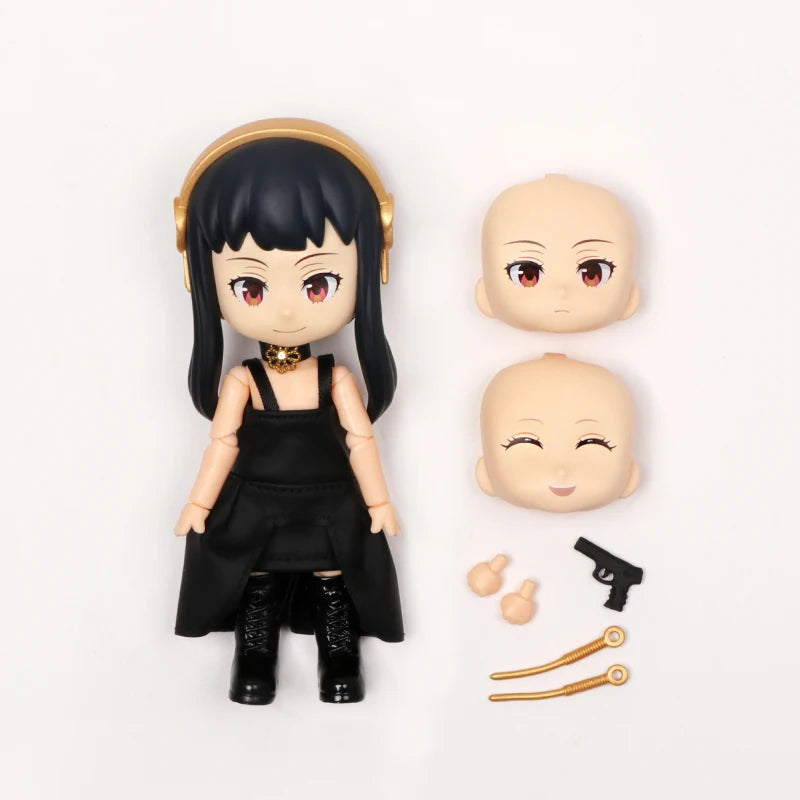 Anime Figure SPY×FAMILY Yor Forger Yor Briar PVC Action Figure Thorn Princess Cartoon Toys for Children 10cm Collector Ob11