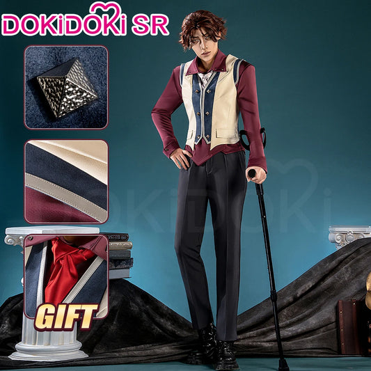 Viktorr Jaycee Cosplay Costume Game【S-3XL】DokiDoki-SR Men Uniform Suit Costume Viktorr Cosplay Plus Size