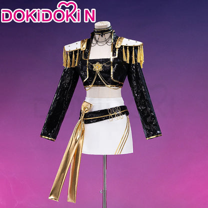 【Last Batch】IN STOCK Zoeyy Miraa Rumii Cosplay Costume【XS-3XL】DokiDoki-N Golden Costume Zoeyy Miraa Rumii Cosplay Plus Size
