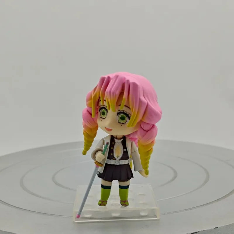 Tomioka Giyuu & Tokitou Muichirou Demon Slayer Kimetsu No Yaiba PVC Q-Version Anime Figurine Action Model Toy Collection