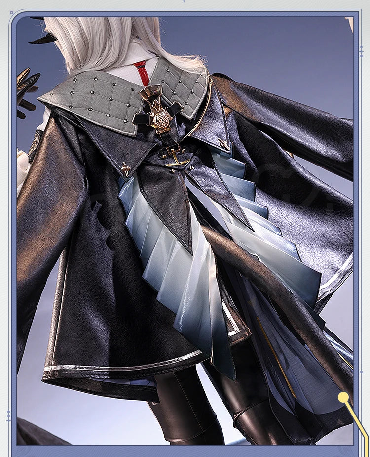 IN STOCK Zani Cosplay Costume Game Wuthering Waves DokiDoki-SR Women Costume Zani Cosplay Wig Metal Accessories Halloween