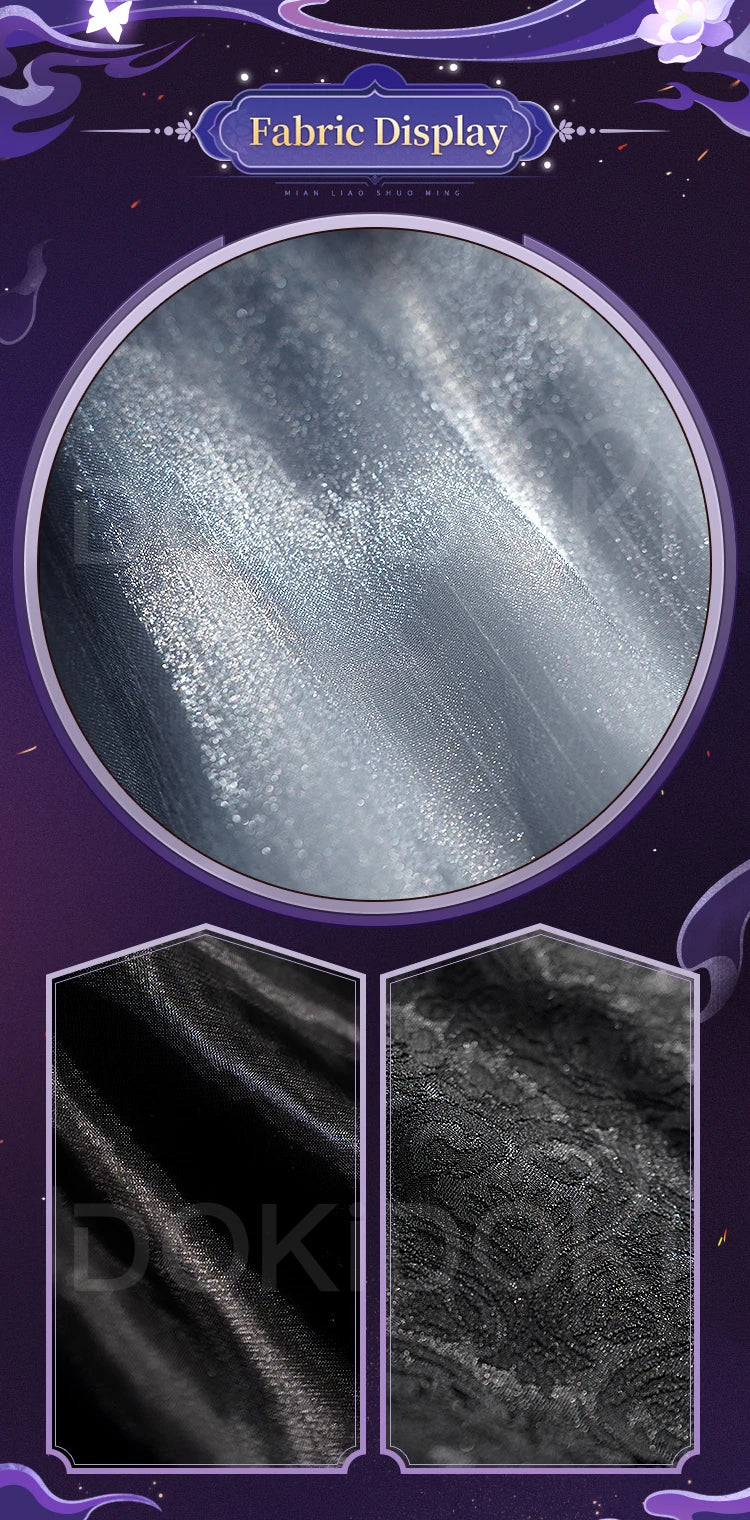 Kafka Doujin Cosplay Costume Game Honkai: Star Rail DokiDoki-SR HSR Costume Kafka Cosplay Women Doujin Dress