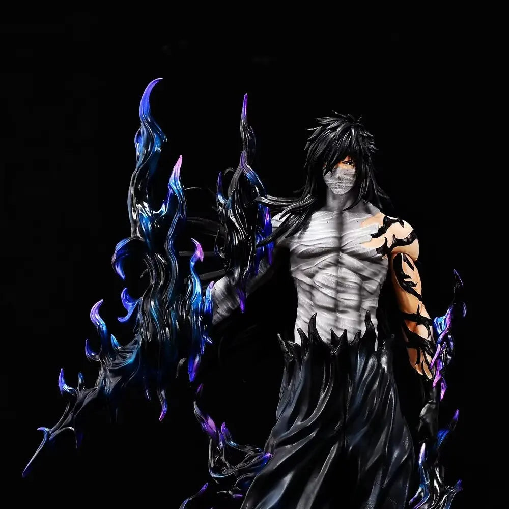 New Anime Bleach Figurine Kurosaki Ichigo Ulquiorra Cifer Action Figures Hollowfication Collection Statue Model Birthday Gifts