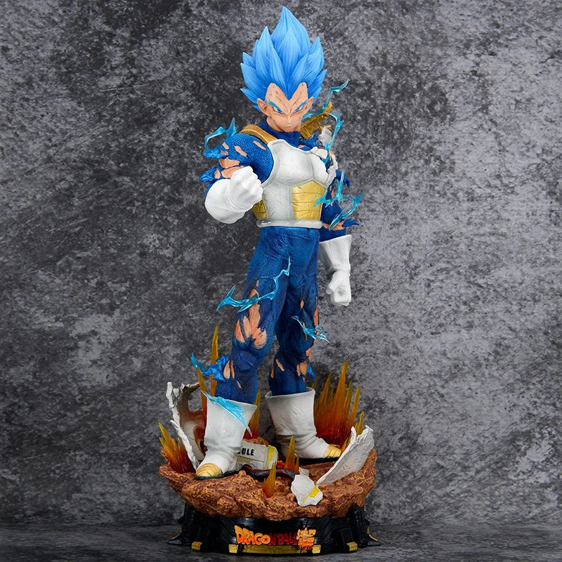 23cm Dragon Ball Anime Figures Demonize Vegeta Super SaiyanPvc Model Statue Doll Collection Decoration Ornaments Toys Gift