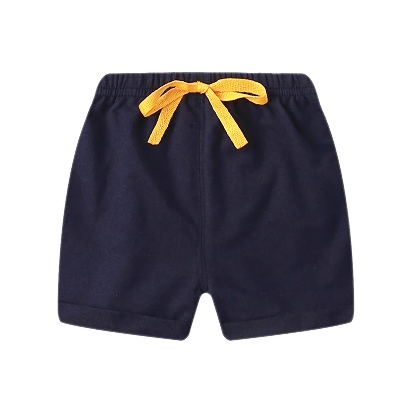 Toddler Boy Shorts Cotton Black Red Soft for Kids Sport 1 to 2 3 4 5 6 Years 2024 Baby Girl Short Pants Summer 9 12 18 24 Months