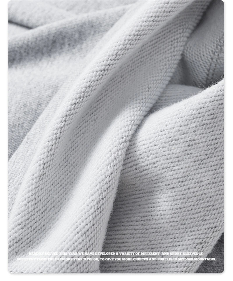 ZODF 2025 Winter Man Basic 420gsm Straight Pants Unisex Loose Clean Fit Sport Trousers Brand Streetwears HY0061