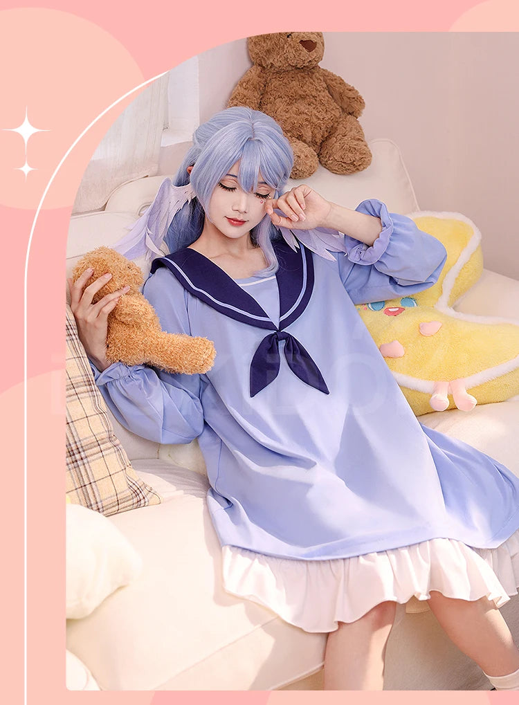 IN STOCK Robin Firefly Doujin Cosplay Costume Game Honkai: Star Rail DokiDoki-SR Women Summer Cute Pajamas