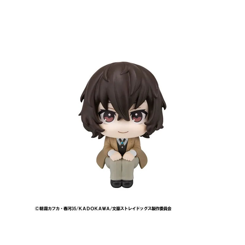 Original MegaHouse MH Nakajima Atsushi Dazai Osamu Bungou Stray Dogs Look Up Action Figure Toys PVC Model Collection Doll