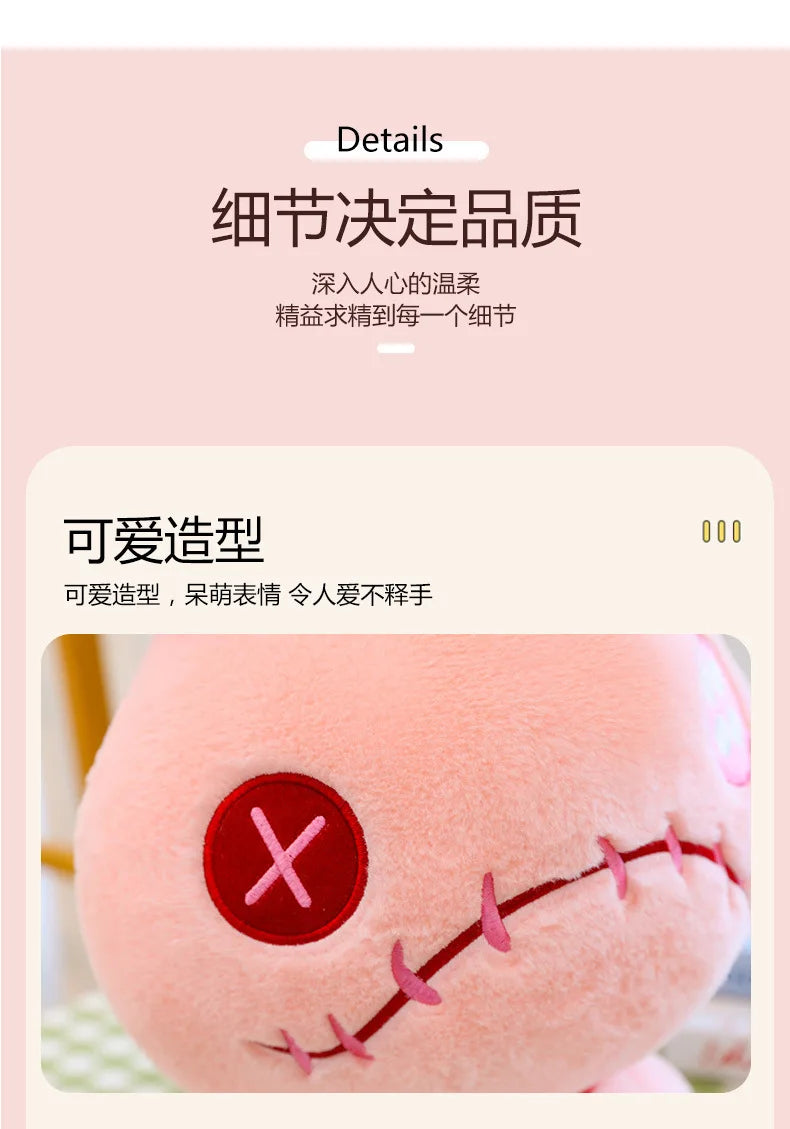 35/45/60cm Big Size Lilo & Stitch Anime Plush Stuffed Doll Room Decoration Kawaii Plushies Pillow Ornaments Children's Gifts