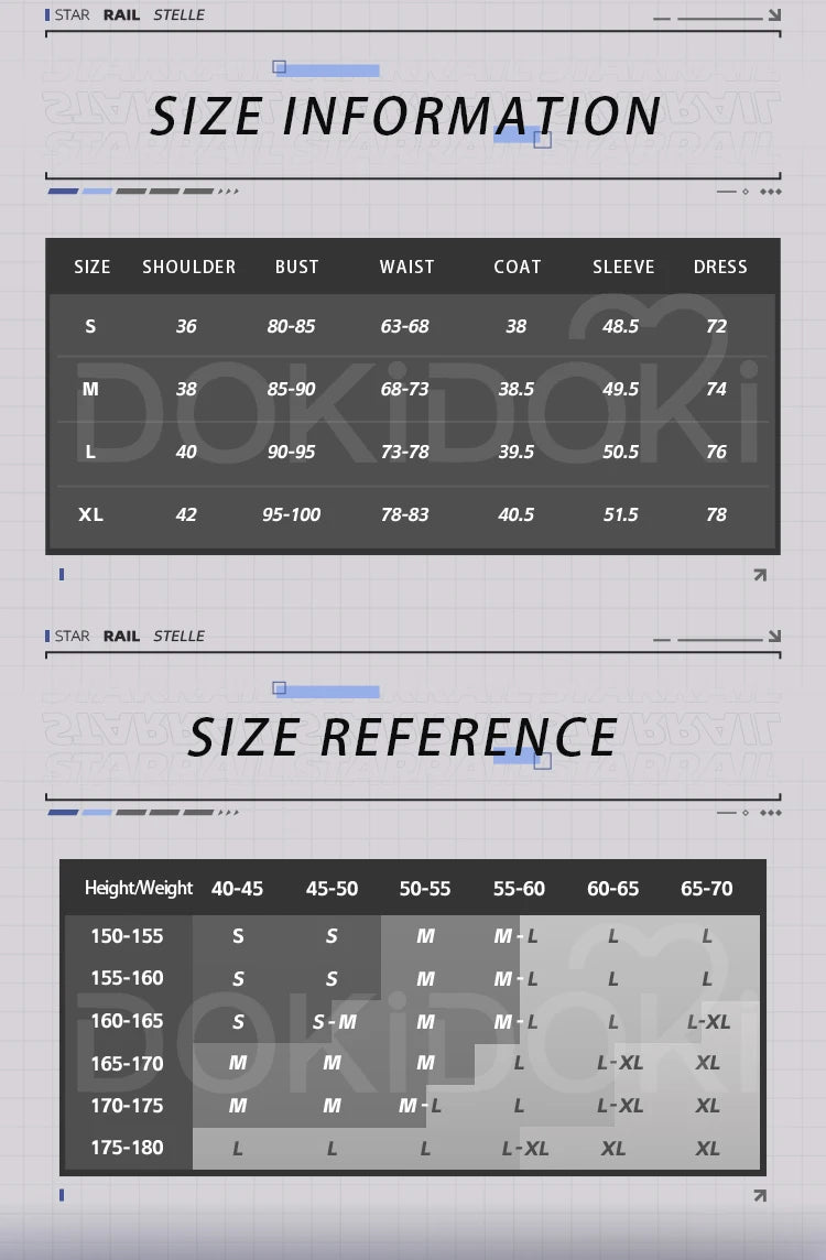 IN STOCK Trailblazer Stelle Cosplay Costume Game Honkai: Star Rail Cosplay DokiDoki-SR Trailblazer Costume Women Casual Wear