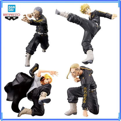 Original In Stock King of Artist Koa Tokyo Revengers Manjiro Sano Draken Mitsuya Takashi Action Figure Model Gifts Genuine