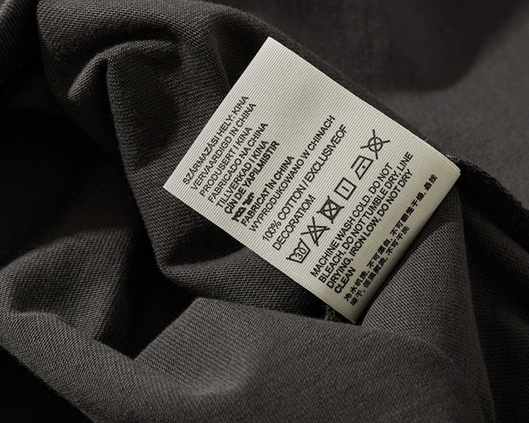 Summer New American Retro Sleeveless O-neck Soild Color T-shirt Men's Fashion 100% Cotton Washed Old Casual Sports Vest Tops