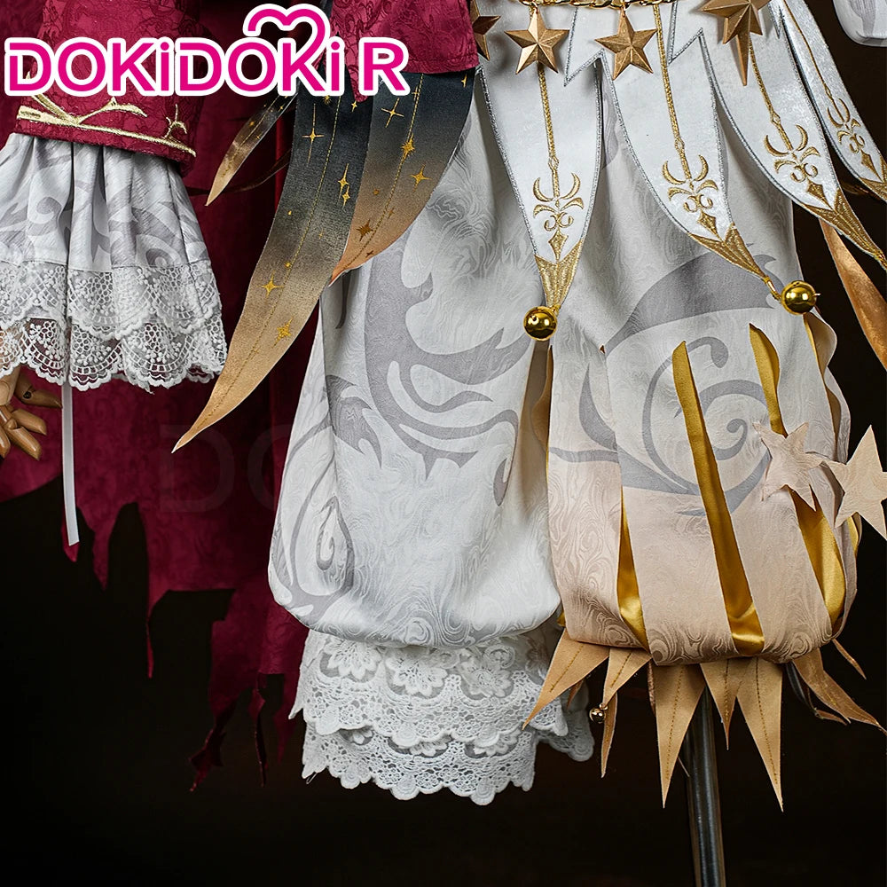 Mike Morton Cosplay Costume Game Identity V【S-3XL】DokiDoki-R Hullabaloo Mike Morton Brightest Star Clown Costume Plus Size