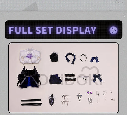 IN STOCK Vivian Banshee Cosplay Costume Game Zenless Zone Zero DokiDoki-SR Vivian Cosplay Metal Accessories ZZZ