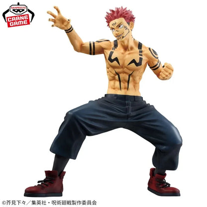 Bandai In Stock Original Banpresto Jujutsu Kaisen Ryomen Sukuna Pvc 21Cm Anime Action Figure Model Collection Boxed Toys Gifts