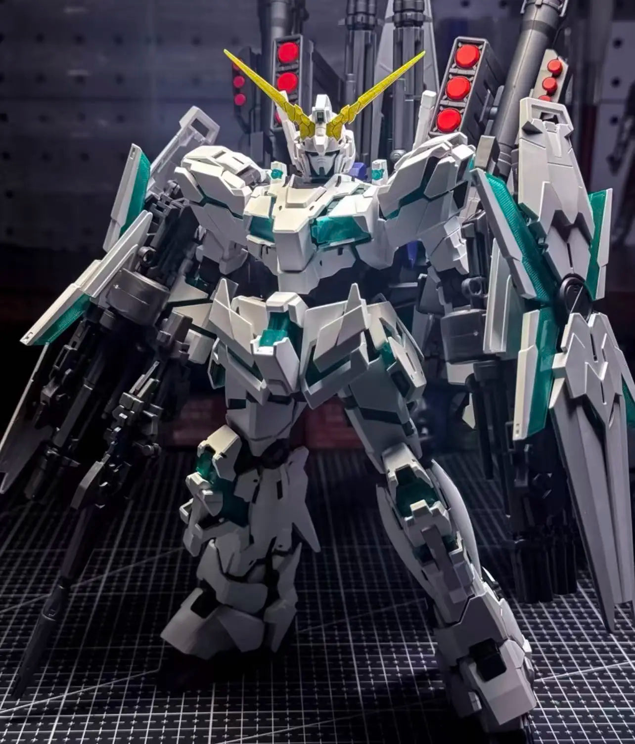 MENGHU 1/100 MGEX RX-0 Ver Ka Full Armor Unicorn Gundam Assembly Model Kit Plastic Action Figure Robot