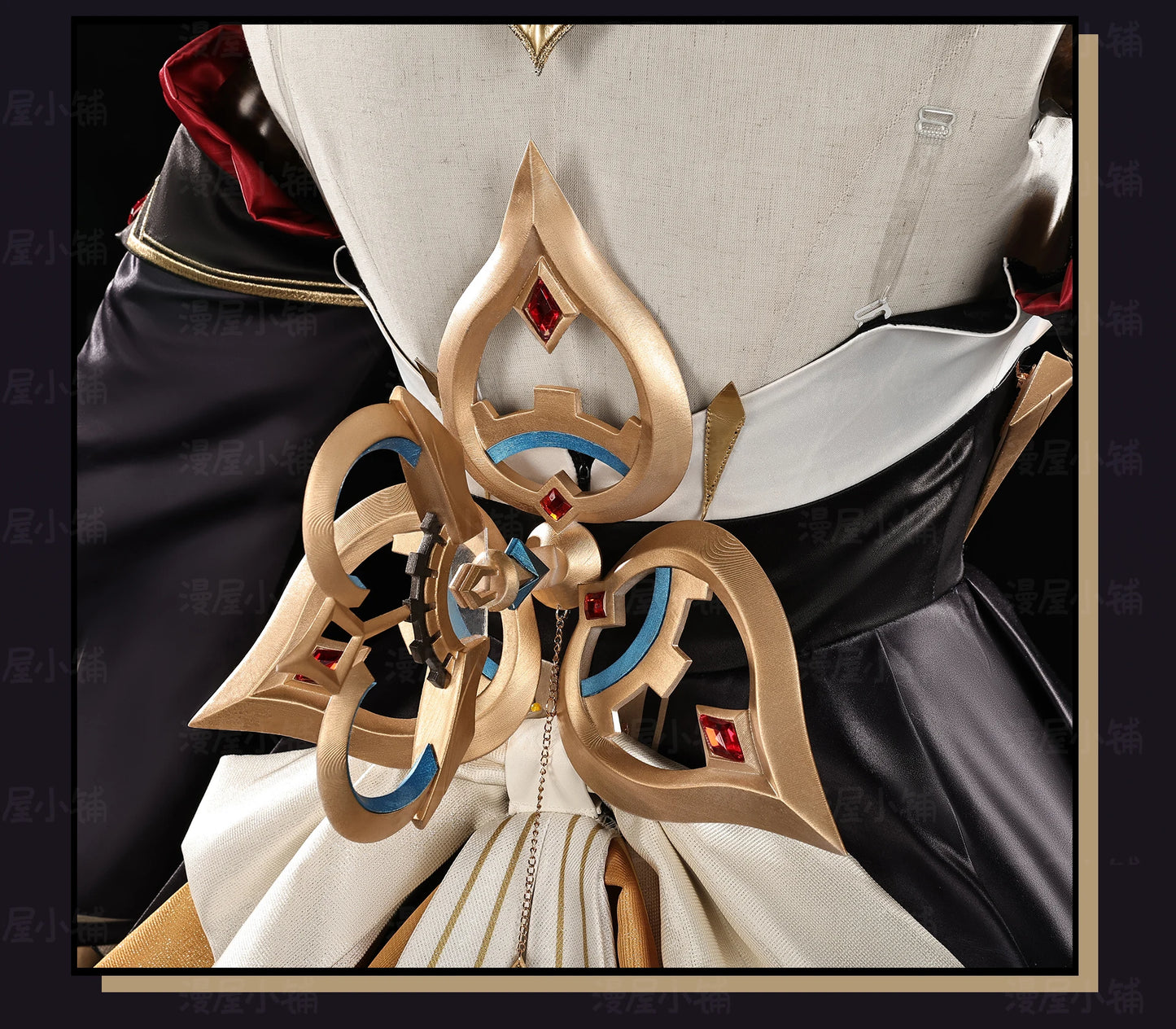 Genshin Impact Sandrone Cosplay Costume Wig Marionette Dress Uniform Eleven Fatui Harbingers Halloween Party Women Girls Props