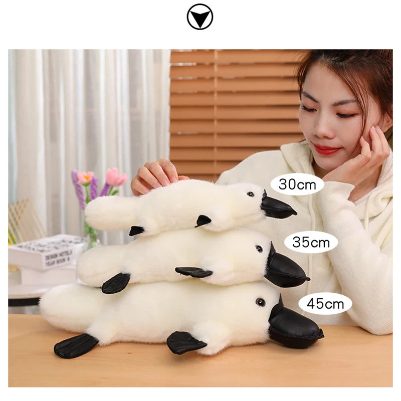 Precious Austrialian Animal Platypus Duckbill Plush Toy Simulation Platypus Cute Stuffed Doll Students Education Gift