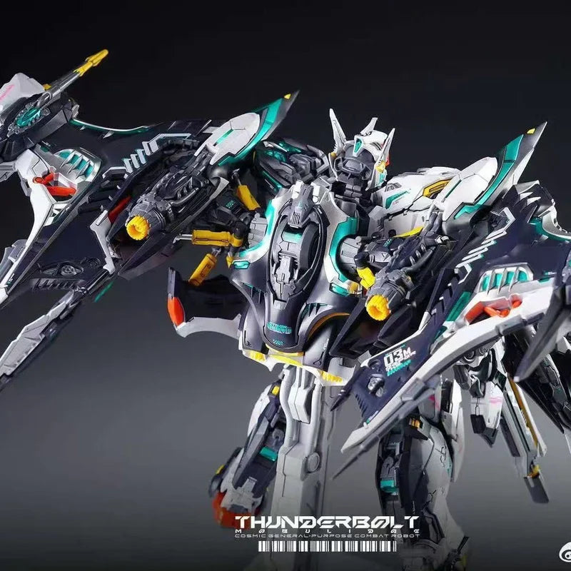 1/100 Authentic! Infinite Nova & Infinite Dimension Thunder Manta Ray Scale Original Plastic Model Kit (Gundam + Equipment)