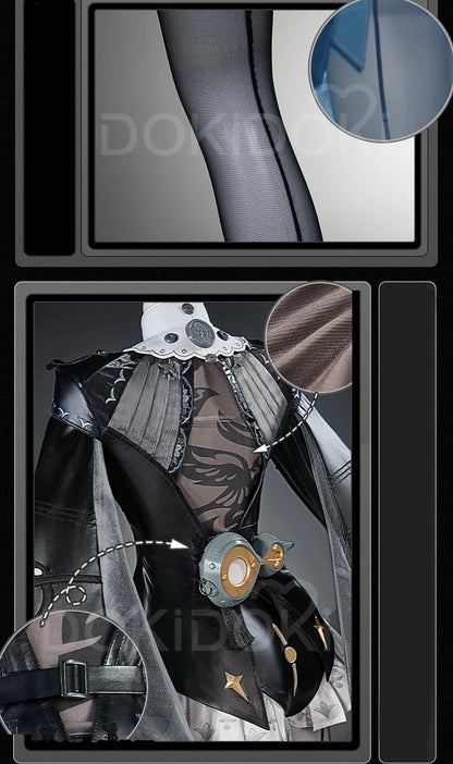 IN STOCK Yixuan Cosplay Costume Game Zenless Zone Zero DokiDoki-R ZZZ Women Black Yellow Bodysuit Yixuan Cosplay Master Costume