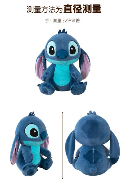 50/60/80cm Super Big Size Lilo & Stitch Disney Anime Plush Stuffed Doll Room Decor Large Plush Children's Pillow Holiday Gifts