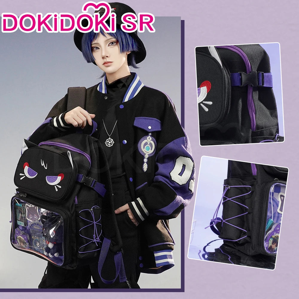 IN STOCK Wanderer Doujin Bag Cosplay Game Genshin Impact Cosplay DokiDoki-SR Scaramouche Furry Itabag Halloween Cosplay Props