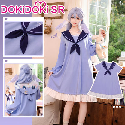 IN STOCK Robin Firefly Doujin Cosplay Costume Game Honkai: Star Rail DokiDoki-SR Women Summer Cute Pajamas